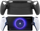 Silicone Case: Shock-Absorption, Anti-Fingerprint, Scratch Resistant, Cover/ Case for Sony Playstation Portal - Black - by Qoosea