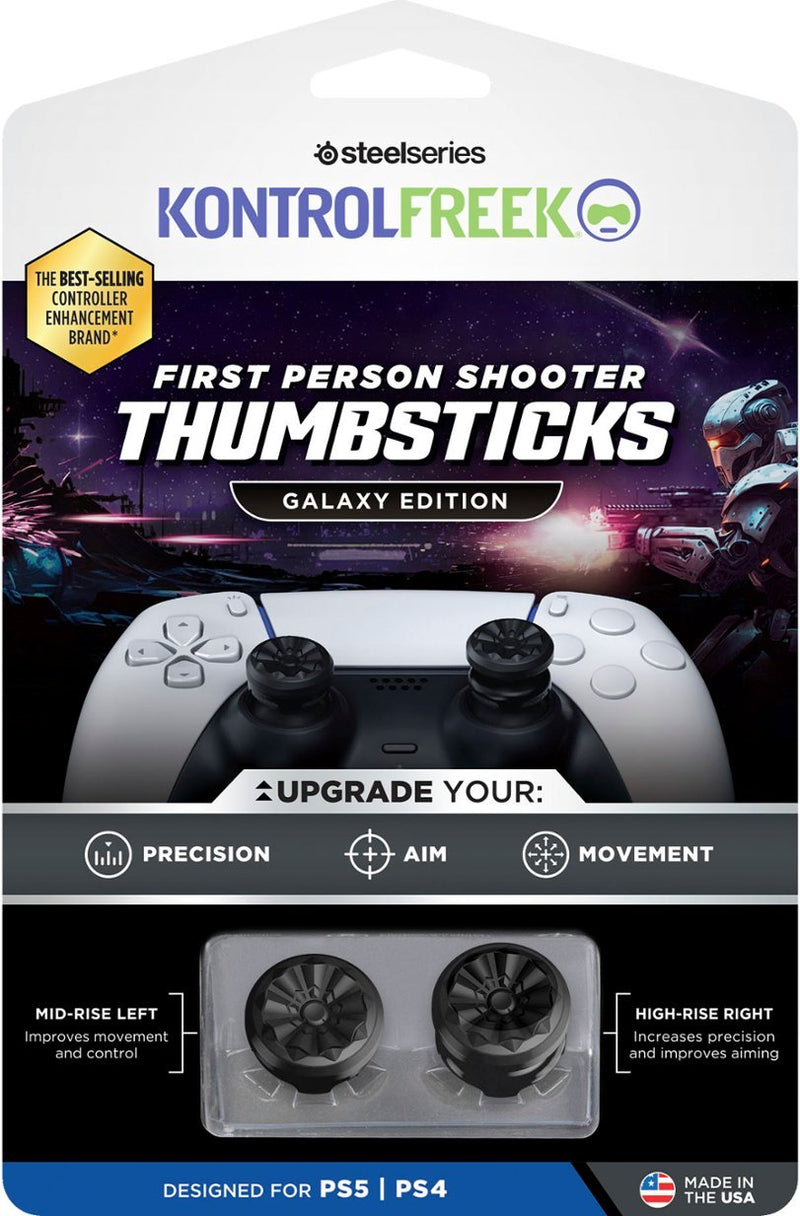 KONTROL FREEK Performance Thumbsticks › FPS › Galaxy Edition (Black) › for PS5 | PS4