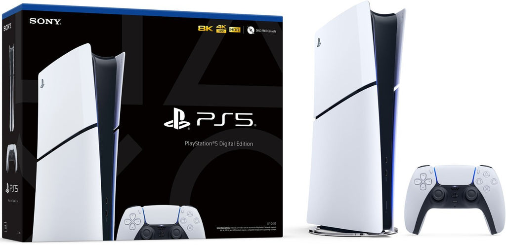 Clicksmart Edition Sony - PlayStation 5 SLIM 1TB Console - Digital Edition (PS5)