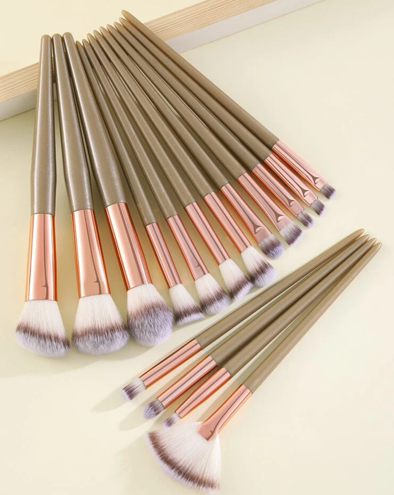 16pc Makeup Brush Set