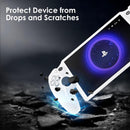 Silicone Case: Shock-Absorption, Anti-Fingerprint, Scratch Resistant, Cover/ Case for Sony Playstation Portal - White - by Qoosea