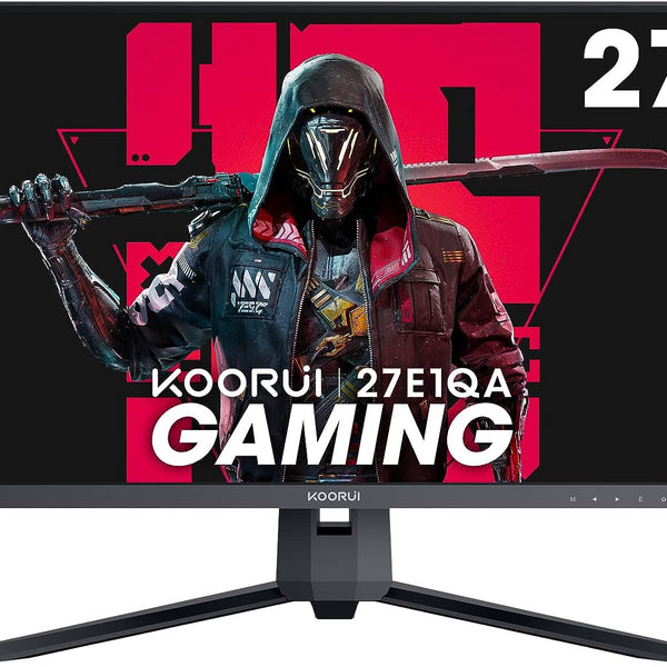 KOORUI 27 inch 144Hz 1ms 2K QHD (2560x1440) Gaming Monitor, with HDMI/