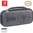 Game Traveler Zelda Nintendo Switch OLED Case with Adjustable Viewing Stand & Bonus Game Case - Fits Switch OLED, Original V2 Switch & Switch Lite