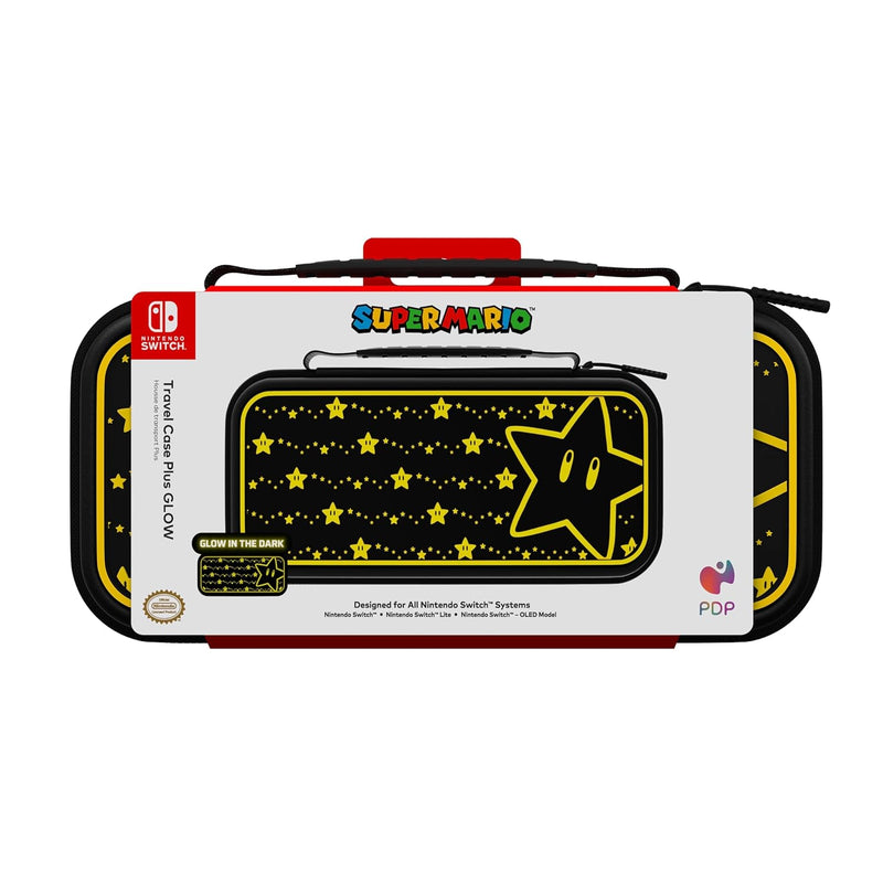 PDP Mario Super Star (Glow in the Dark) Nintendo Switch Travel Case