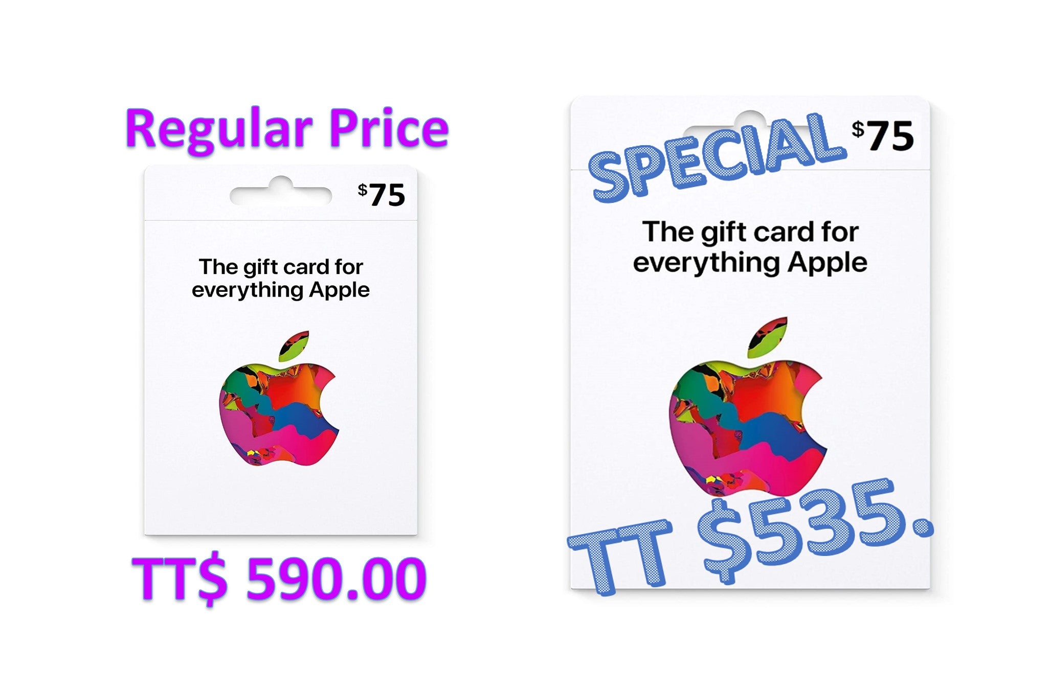 Special Offer on $75 Apple iTunes Gift Card [Digital Code]