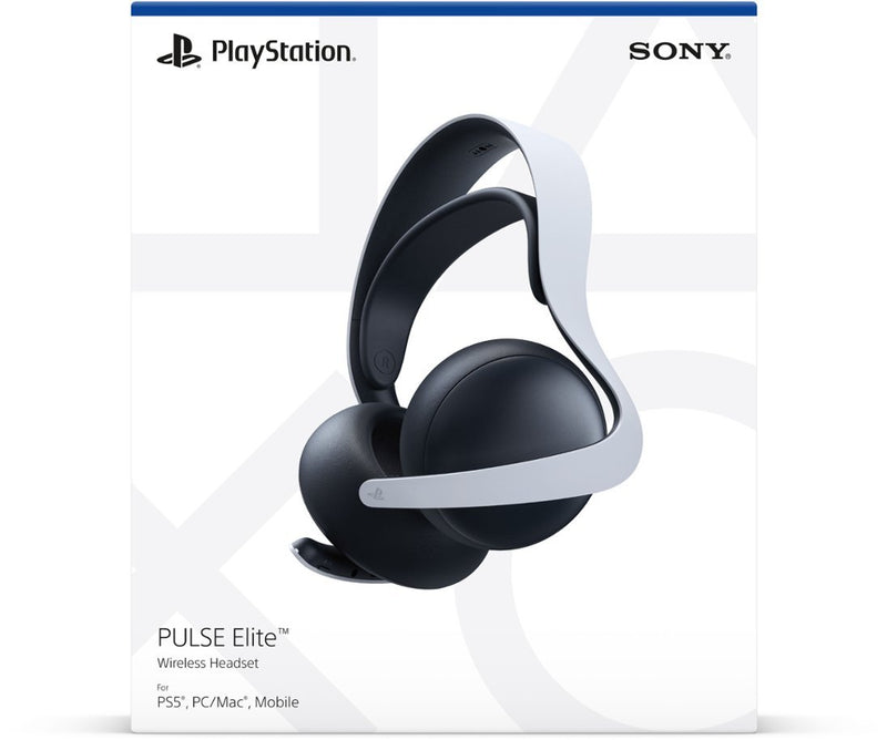 Sony PlayStation - White PULSE ELITE Wireless Headset for PS5 - OPEN BOX (Not Used)