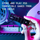 WD BLACK 1TB SN850P NVMe M.2 SSD - Officially Licensed Storage Expansion for PS5 Consoles, up to 7,300MB/s, with heatsink - WDBBYV0010BNC-WRSN