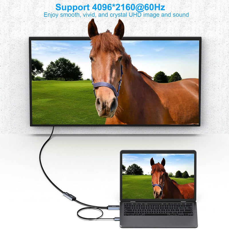 HDMI to DisplayPort Adapter by BENFEI (for PS5/ PC)