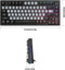 ARZOPA 75% Mechanical Gaming Keyboard Wired, Rainbow Backlit 81 Keys, Gasket Mount, One Knob Volume Control, Sound Absorbing Pads, Linear Red Switch-K81