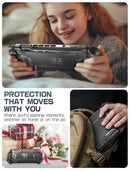 Mumba Dockable Case for Nintendo Switch 2 [Blade Series] TPU Grip Protective Cover with Quick-Release Joy-Con Design (Black)