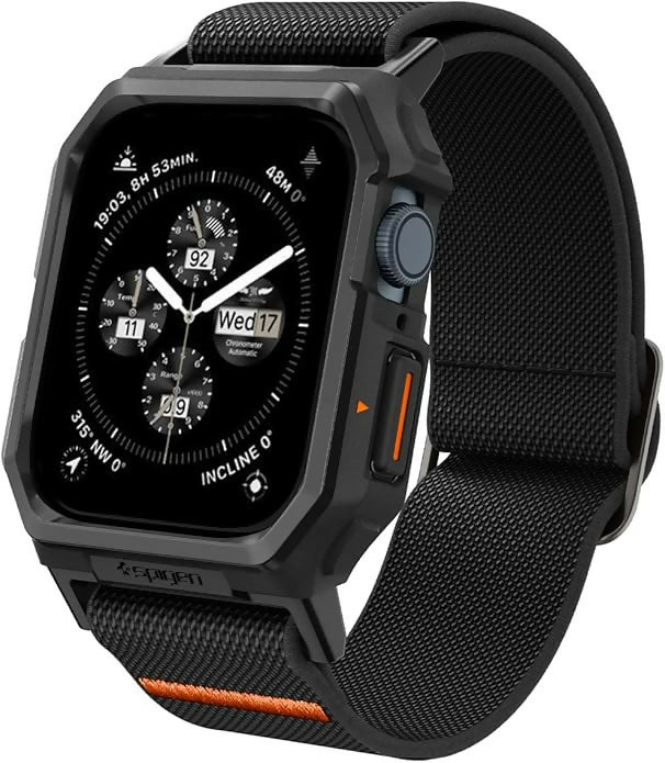 Spigen Lite Fit Pro Designed for Apple Watch: Case and Band