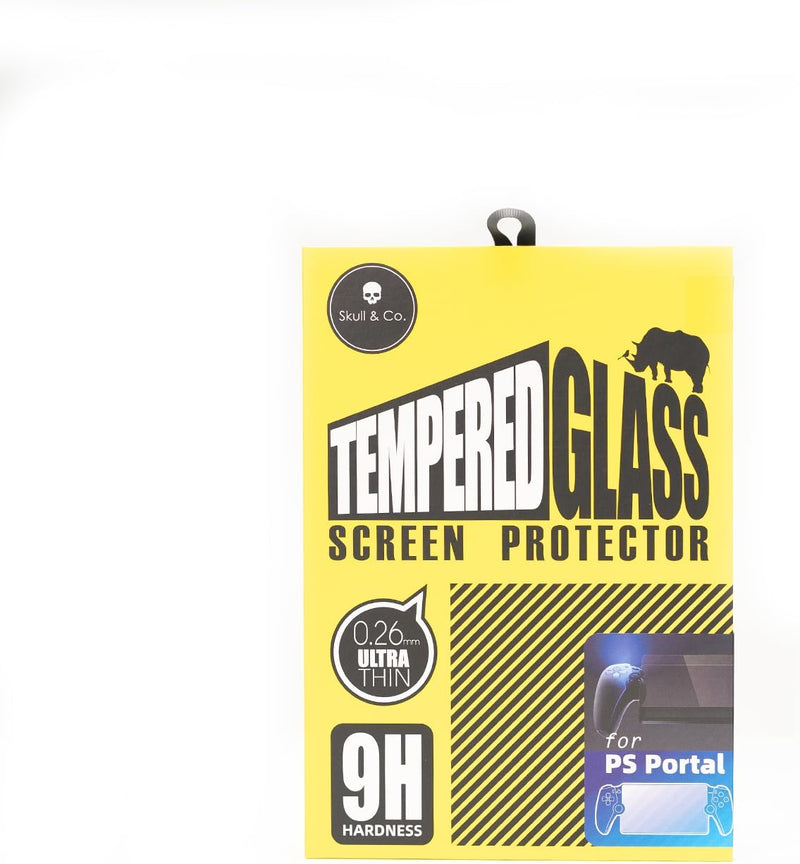 Skull & Co. Tempered Glass Screen Protector for PlayStation Portal (2 Pack)