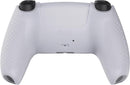 eXtremeRate PlayVital Clear White 3D Studded Edition Anti-Slip Silicone Cover Skin for PS5 Wireless Controller with 6 Clear White Thumb Grip Caps