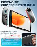 16-in-1 Accessories Bundle for Nintendo Switch 2 :- Carrying Case, 2 Screen Protectors with Alignment Frame, 2 Steering Wheels, 2 JoyCon Grips, Dockable Console Protective Shell, etc.