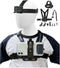 Phone Chest Mount Harness & Head Strap for all iPhones - for POV/ VLOG, Immersive Filming - Body Camera Mount