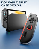16-in-1 Accessories Bundle for Nintendo Switch 2 :- Carrying Case, 2 Screen Protectors with Alignment Frame, 2 Steering Wheels, 2 JoyCon Grips, Dockable Console Protective Shell, etc.