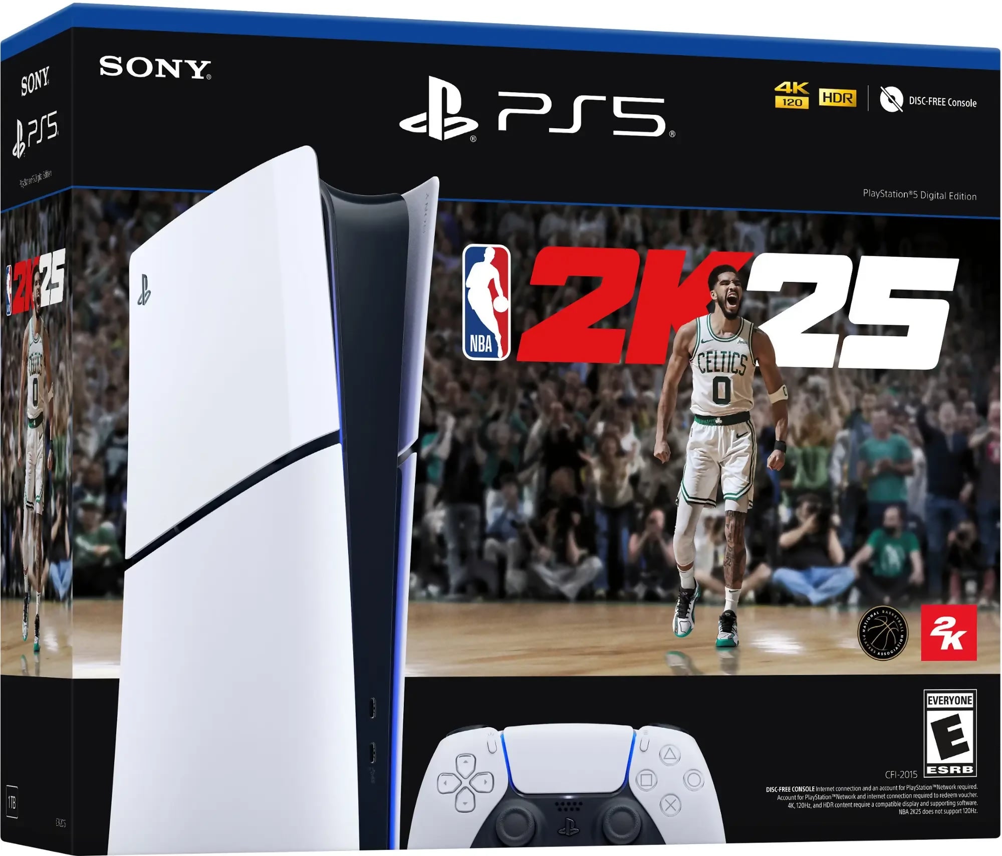 Sony - PlayStation 5 Console - PS5 Slim 1TB Digital - NBA 2K25 Bundle