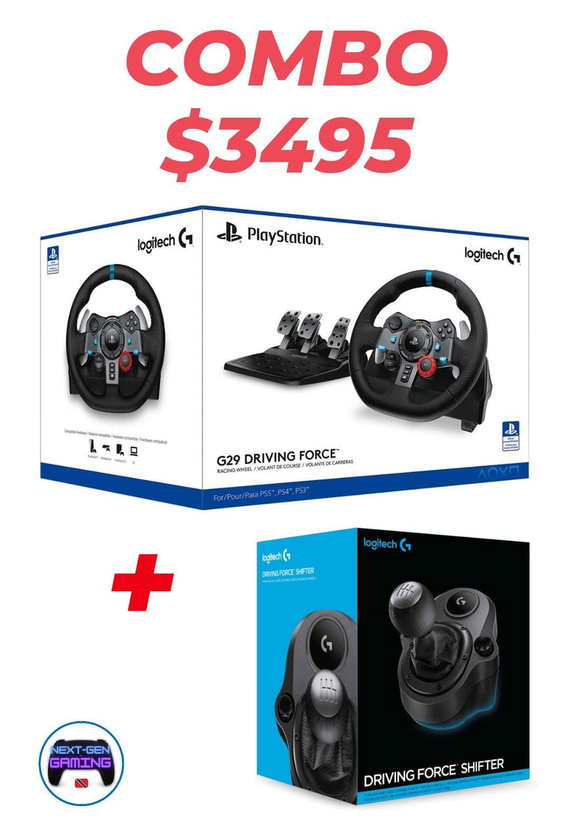 ps5 steering wheel and pedals and shifter COMBO DEAL - Logitech