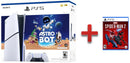 PlayStation 5 Disc Console - Astro Bot Bundle (Digital Download) + Spiderman 2 (Disc copy)