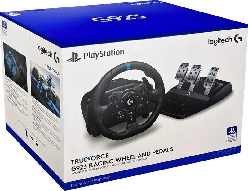 Logitech G923 Racing Wheel and Pedals for PS5, PS4 and PC