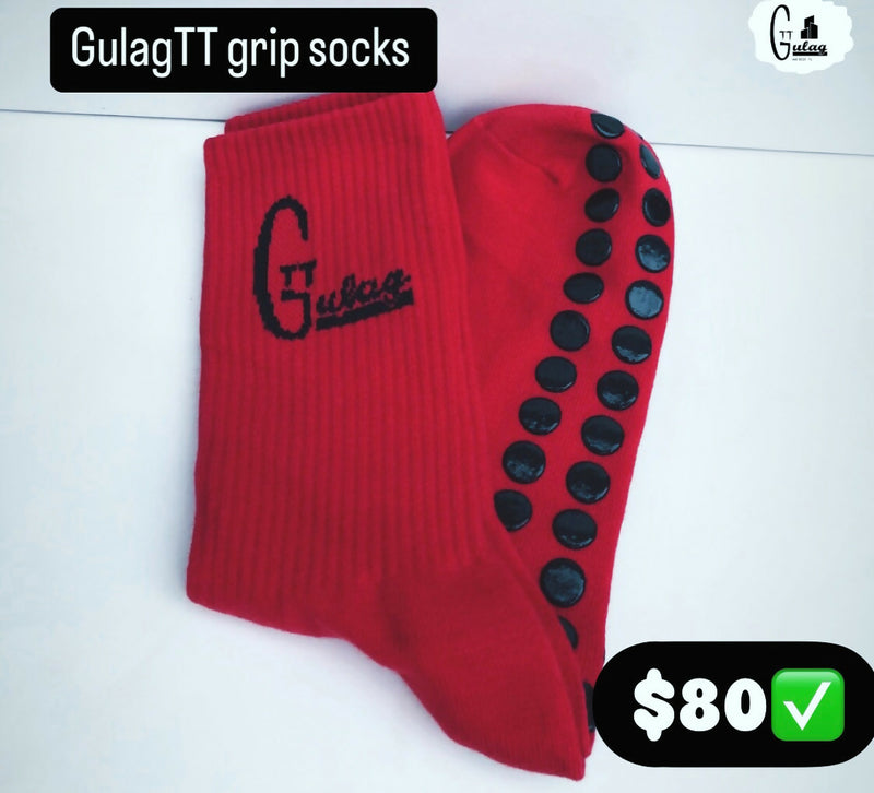 Gulag TT Red grip socks