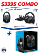 COMBO DEAL - Logitech - G29 Driving Force Racing Wheel and Floor Pedals + Driving Force Shifter for PS5, PS4, PC and Mac