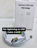 2m iPhone lightning to usb cable