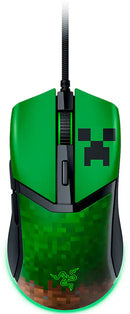 MINECRAFT EDITION Gaming Mouse - Razer Cobra - Lightweight, Optical, Wired with Chroma RGB Lighting