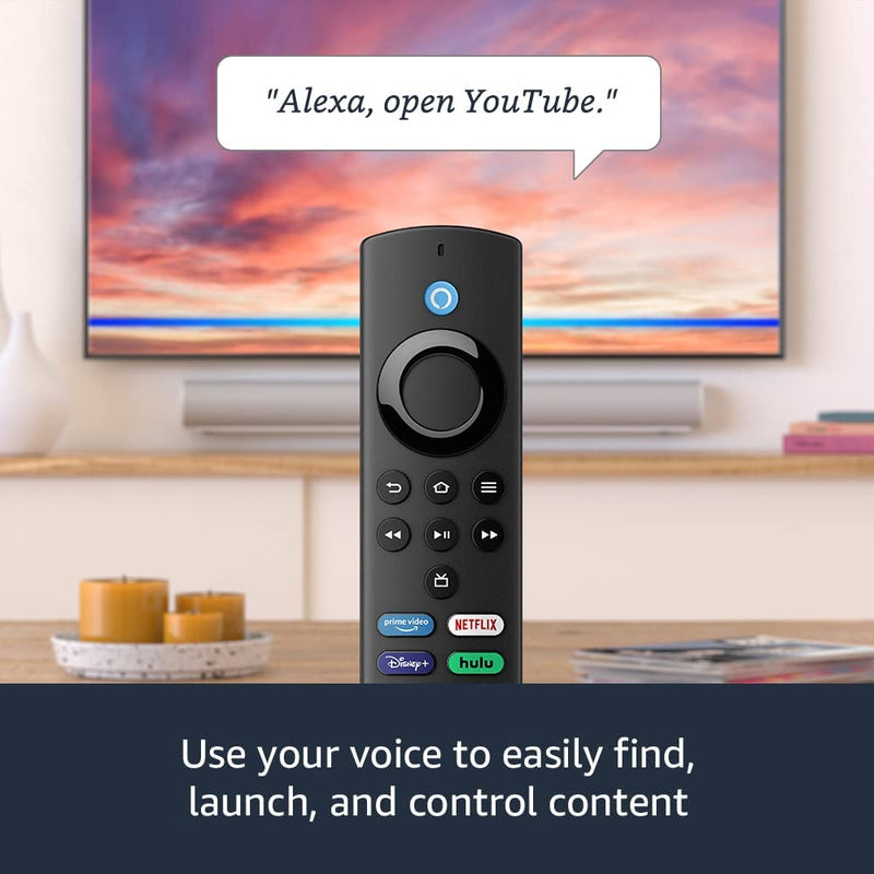 Fire TV Stick Lite with latest Alexa Voice Remote Lite (no TV controls), HD streaming device