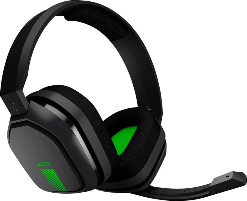 Astro Gaming - A10 Wired Stereo Over-the-Ear Gaming Headset for Xbox Series X|S, Xbox One with Flip-to-Mute Mic - Black/Green