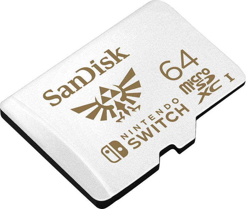 Officially-licensed SanDisk microSDXC memory cards for the Nintendo Switch / Switch Lite / Switch OLED (64GB/ 128GB/ 256GB)