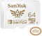 Officially-licensed SanDisk microSDXC memory cards for the Nintendo Switch / Switch Lite / Switch OLED (64GB/ 128GB/ 256GB)