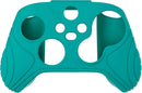 PlayVital Samurai Edition Aqua Green Anti-Slip Controller Grip Silicone Skin with White Thumb Stick Caps for Xbox Series S/X Controller (by eXtremeRate)