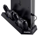 PS4 Universal Vertical Stand, Fan Cooler and Dual Charging Station – for PS4/ PS4 Pro/ PS4 Slim