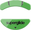 SuperGlide - Fastest and Smoothest Mouse Feet / Skates Made with Ultra Strong Flawless Glass for Razer Viper Mini [Green]