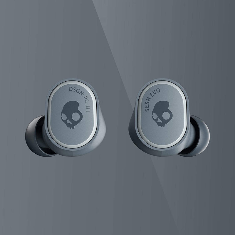 Skullcandy Sesh Evo True Wireless Earbuds - Bluetooth, IP55 - Sweat, Water and Dust Resistant, Up to 24 Hours of Battery Life