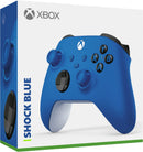 Microsoft - Shock Blue Controller for Xbox Series X|S and Xbox One (Latest Model)