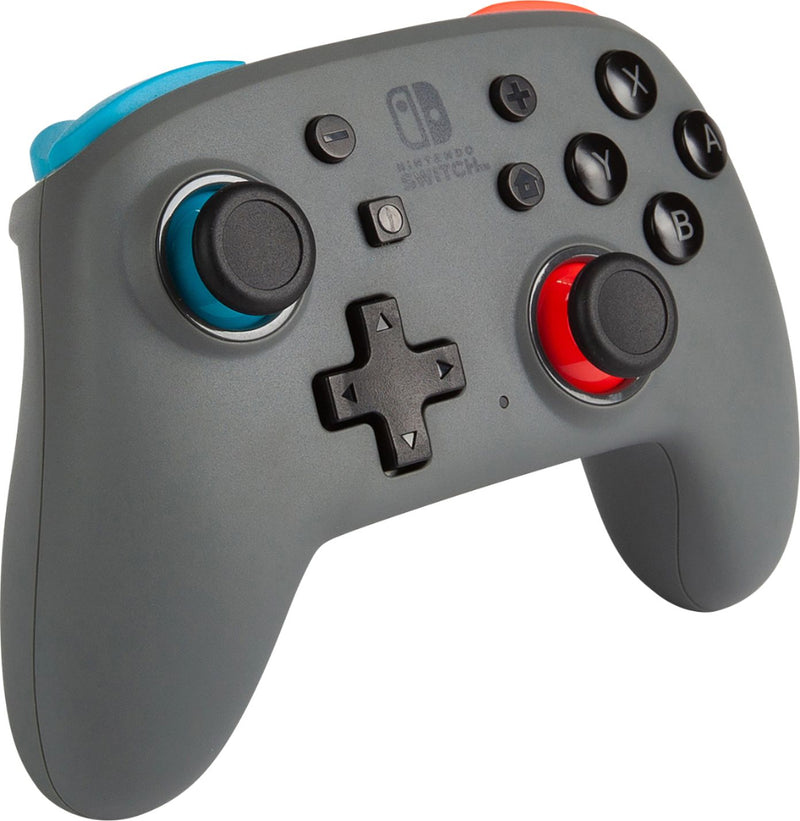 PowerA - Nano Enhanced Wireless Controller for Nintendo Switch - Nano Gray-Neon