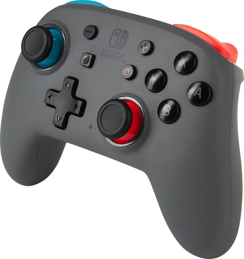 PowerA - Nano Enhanced Wireless Controller for Nintendo Switch - Nano Gray-Neon