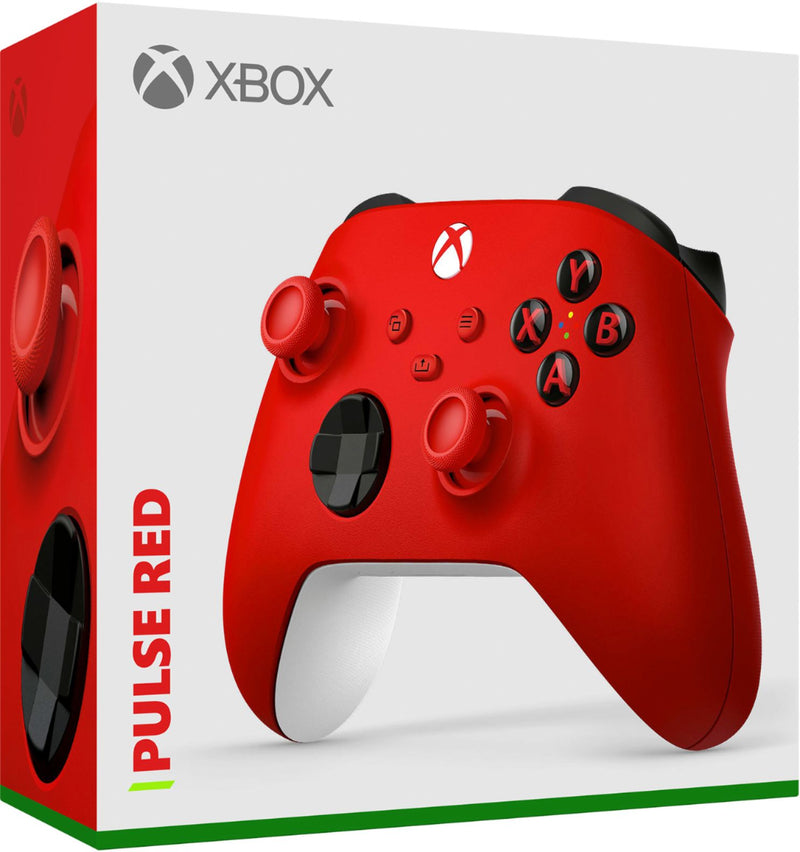 Microsoft - Pulse Red Controller for Xbox Series X|S, Xbox One, Windows 10/11, Android, and iOS