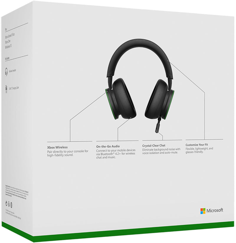 Microsoft Xbox Wireless Headset for Xbox Series X|S, Xbox One, and Windows 10/11 Devices