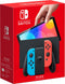 Nintendo Switch – OLED Model w/ Neon Red & Neon Blue Joy-Con