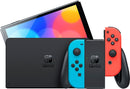 Nintendo Switch – OLED Model w/ Neon Red & Neon Blue Joy-Con