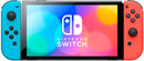 Nintendo Switch – OLED Model w/ Neon Red & Neon Blue Joy-Con