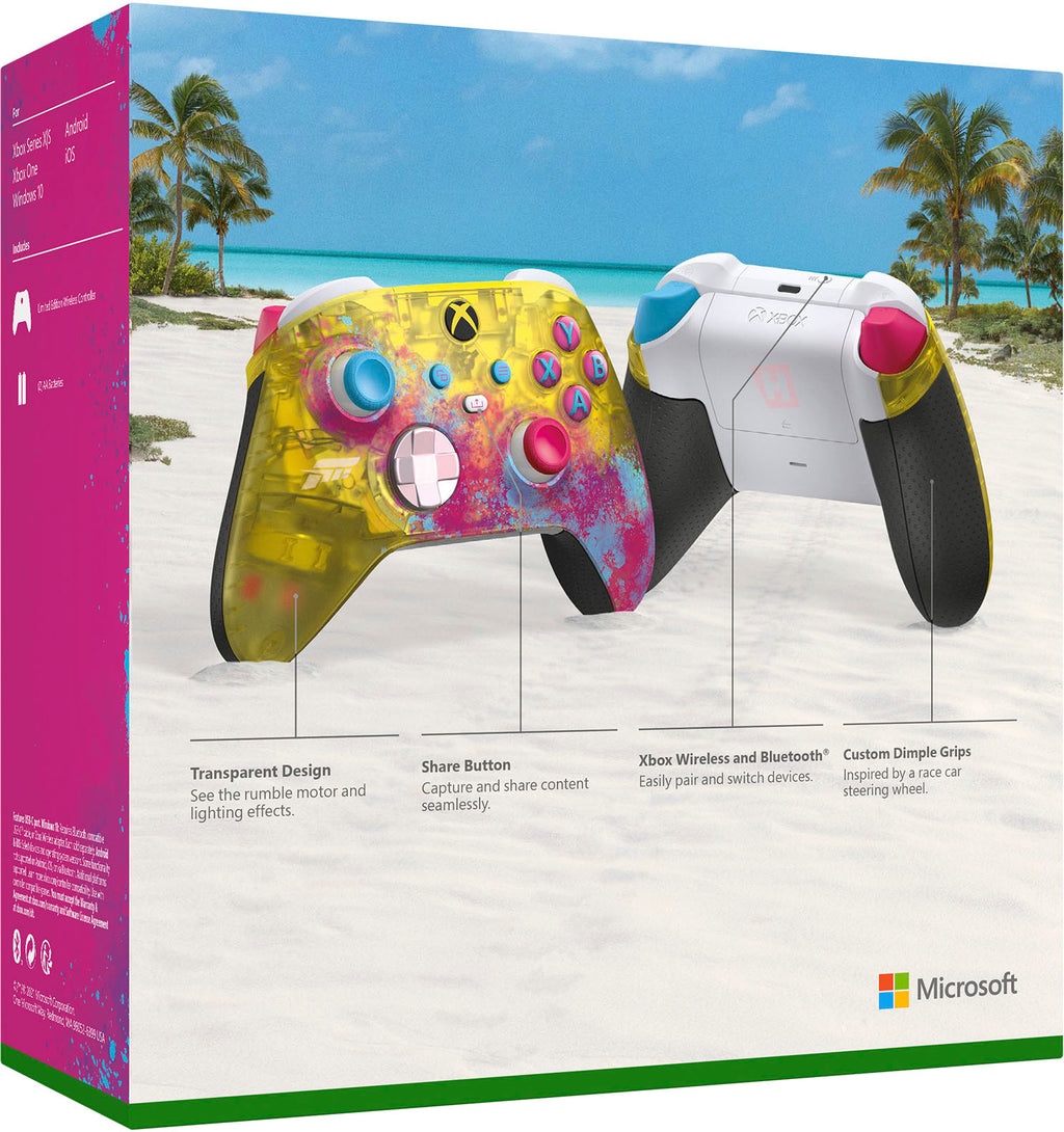 Clicksmart Edition Microsoft FORZA Horizon 5 Limited Edition Controller for Xbox Series X