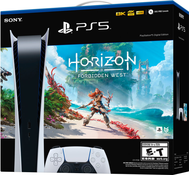 PlayStation®5 Console - Digital Edition - Horizon Forbidden West™ Bundle