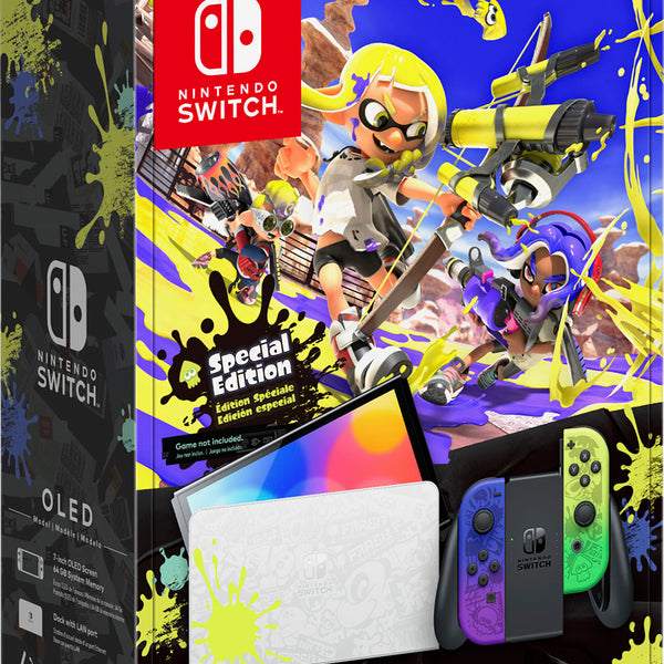 Nintendo Switch – OLED Model – Splatoon 3 Special Edition