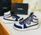 Chanel Men's Trainer | White & Navy (HighTop)