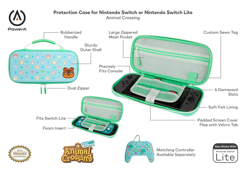 Animal Crossing Protection Case for Nintendo Switch OLED, V2 or Switch Lite - by Power A