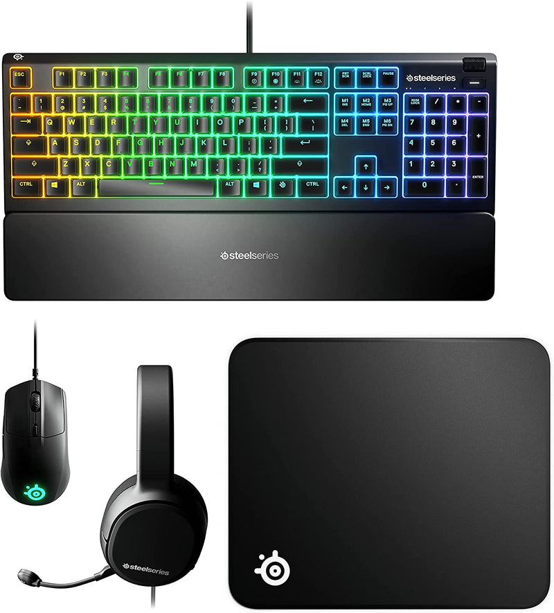 SteelSeries Premier Gaming Bundle (Headset/ Keyboard/ Mouse/ Mousepad)